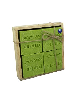 Bitkiselce El Yapımı Defneli Sabunu 450 gr.